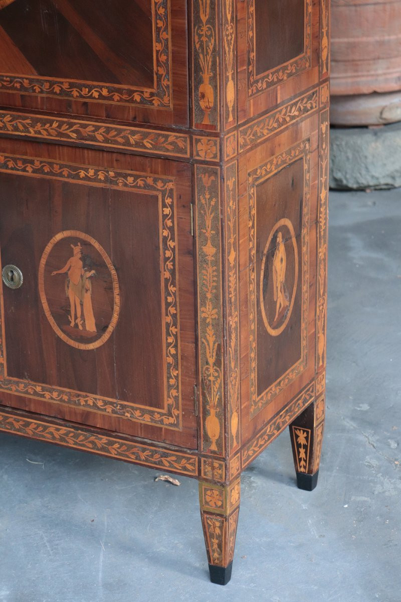 Secrétaire , Lombardie, fin du 18e Siecle-photo-3