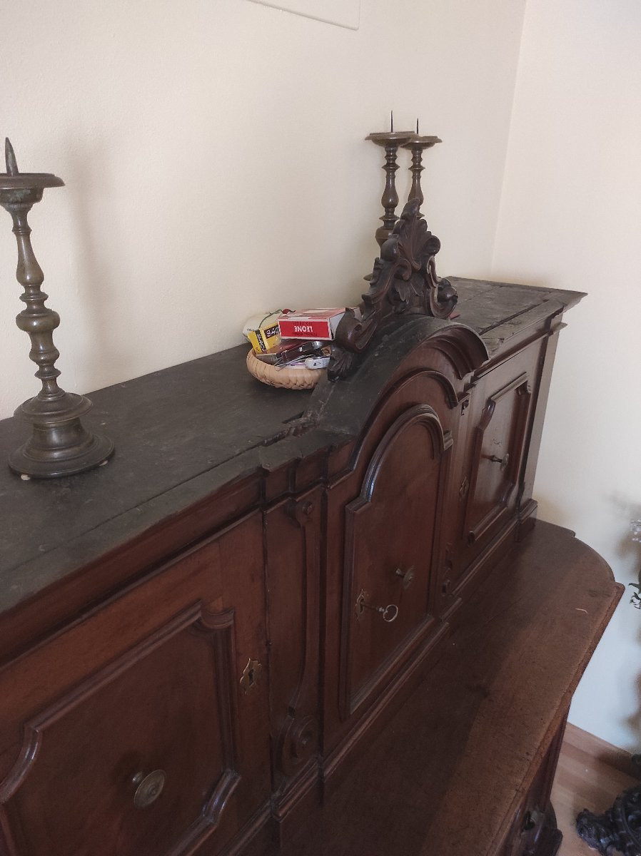 Walnut Sideboard, Italy, 18th Century-photo-3