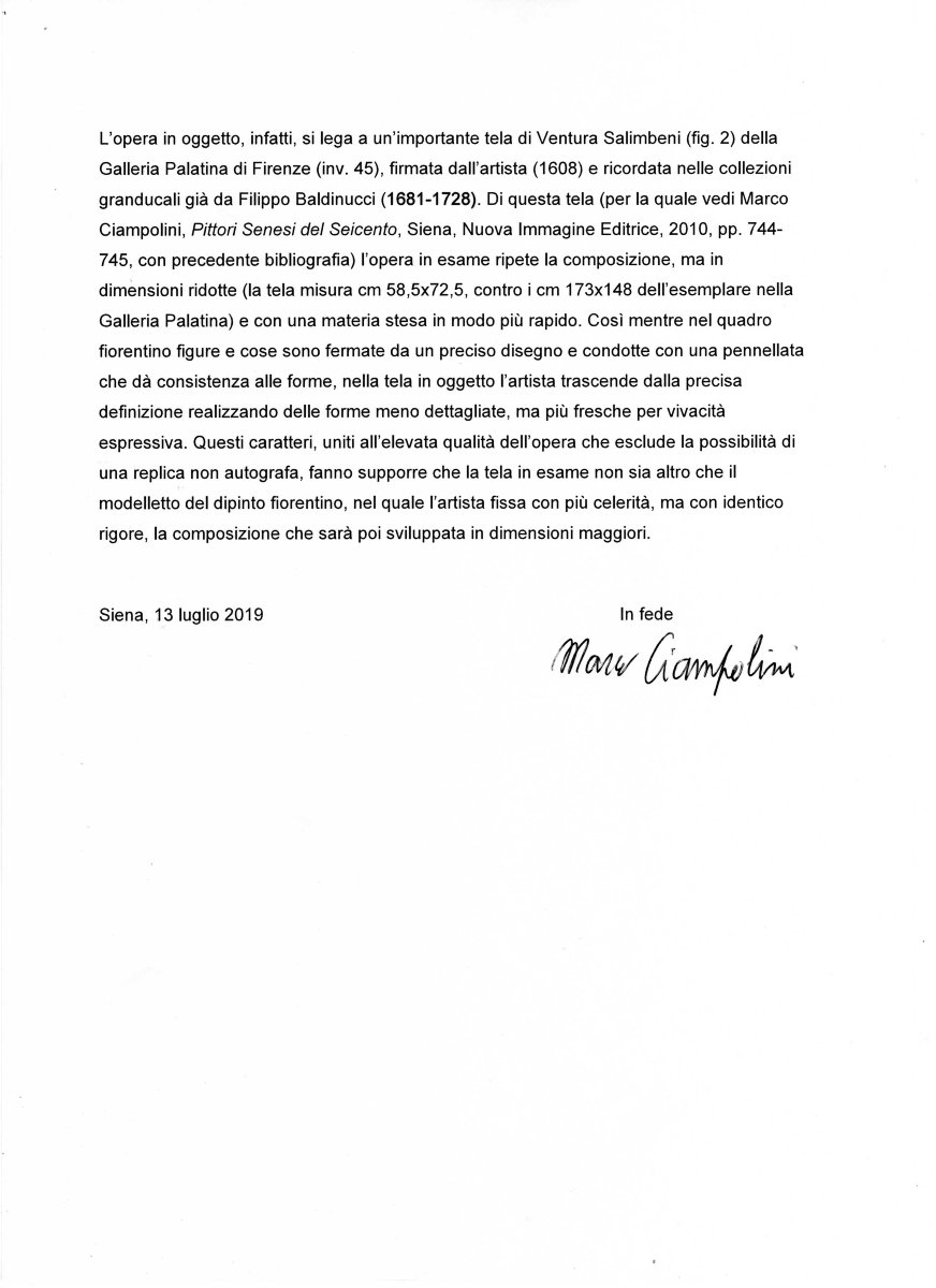 Ventura Salimbeni (1568-1613) - Sainte Famille-photo-4