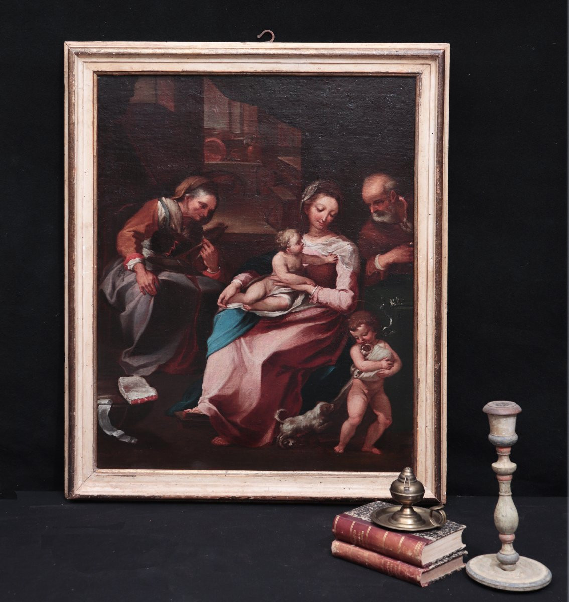 Ventura Salimbeni (1568-1613) - Sainte Famille-photo-1