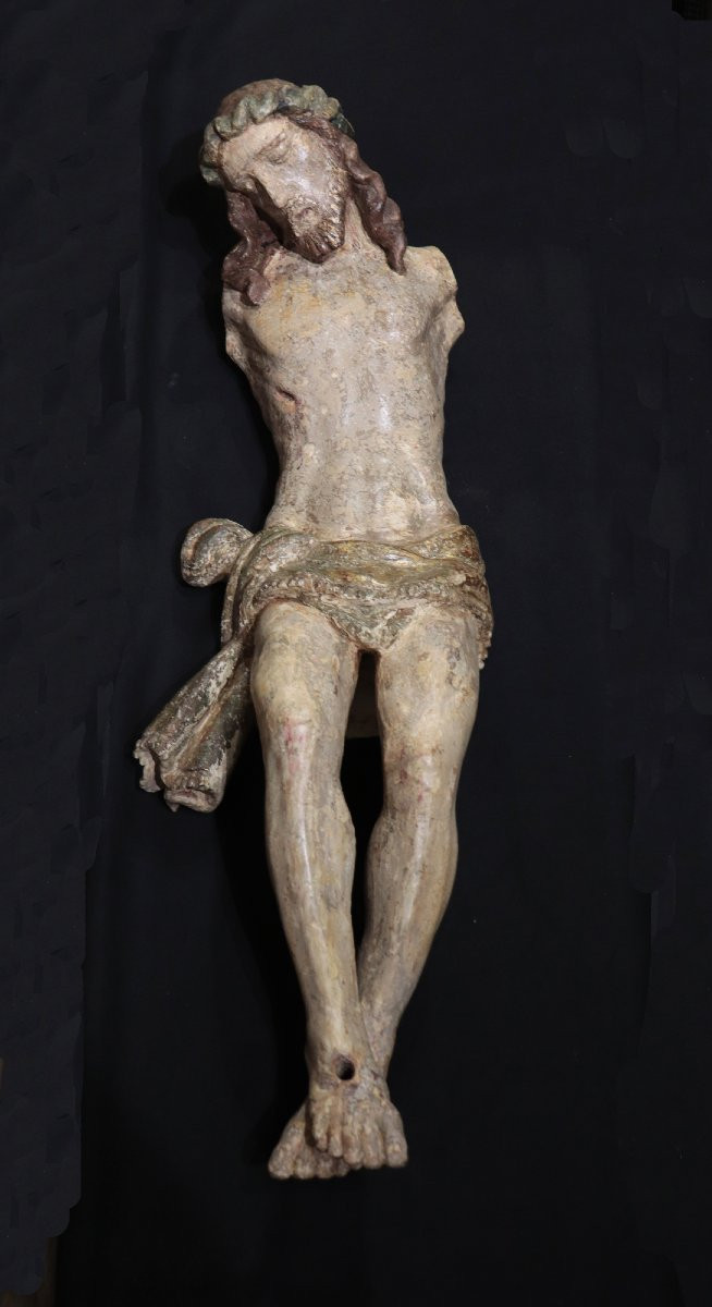 Christ en bois, Toscane, 16e siècle-photo-1