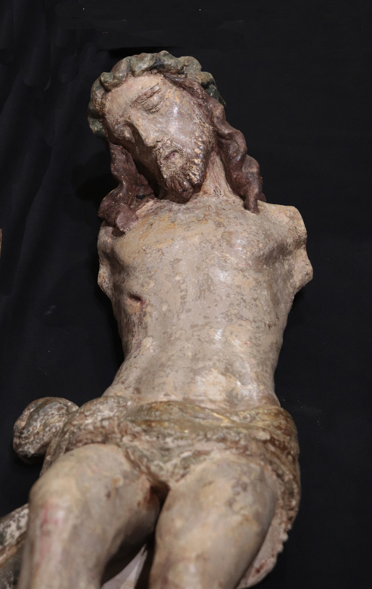 Christ en bois, Toscane, 16e siècle