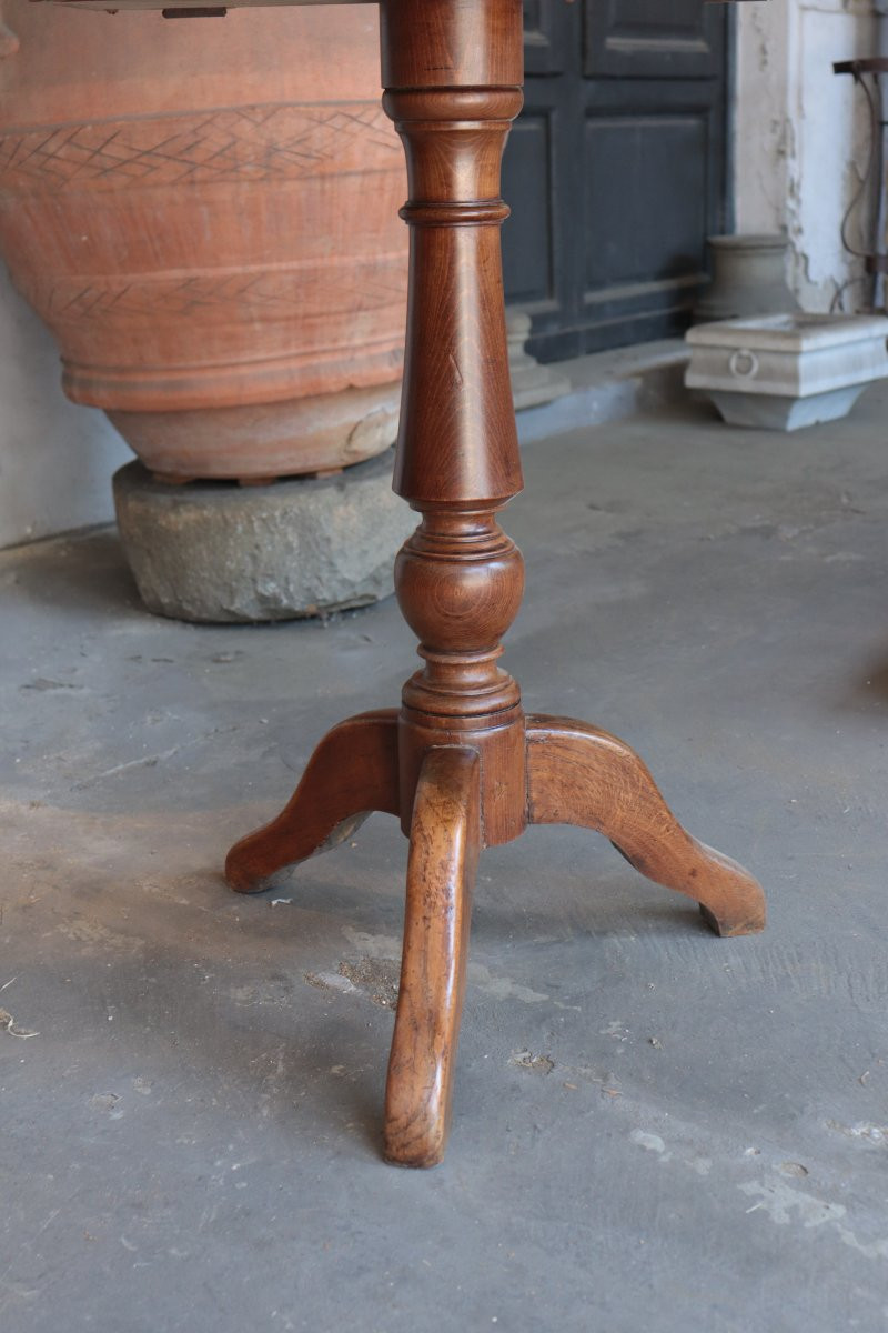 Hexagonal Table, Tuscany, 19th Century-photo-2