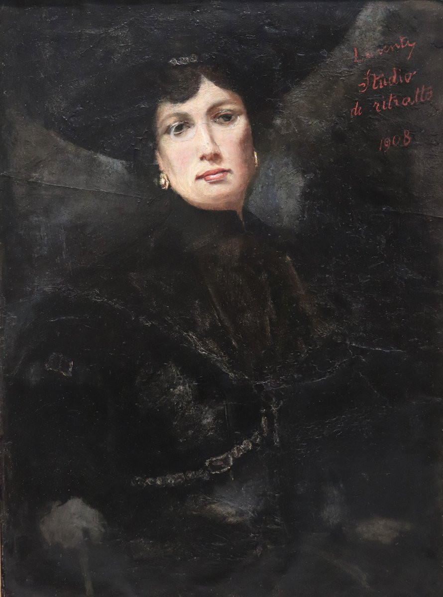 Cesare Laurenti (1854 – 1936) – Étude de portrait-photo-3