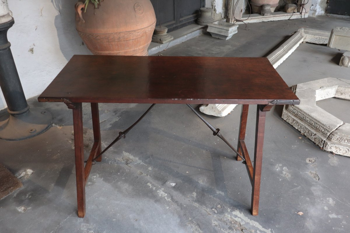 Table  en noyer, Toscane, 18e siècle-photo-4