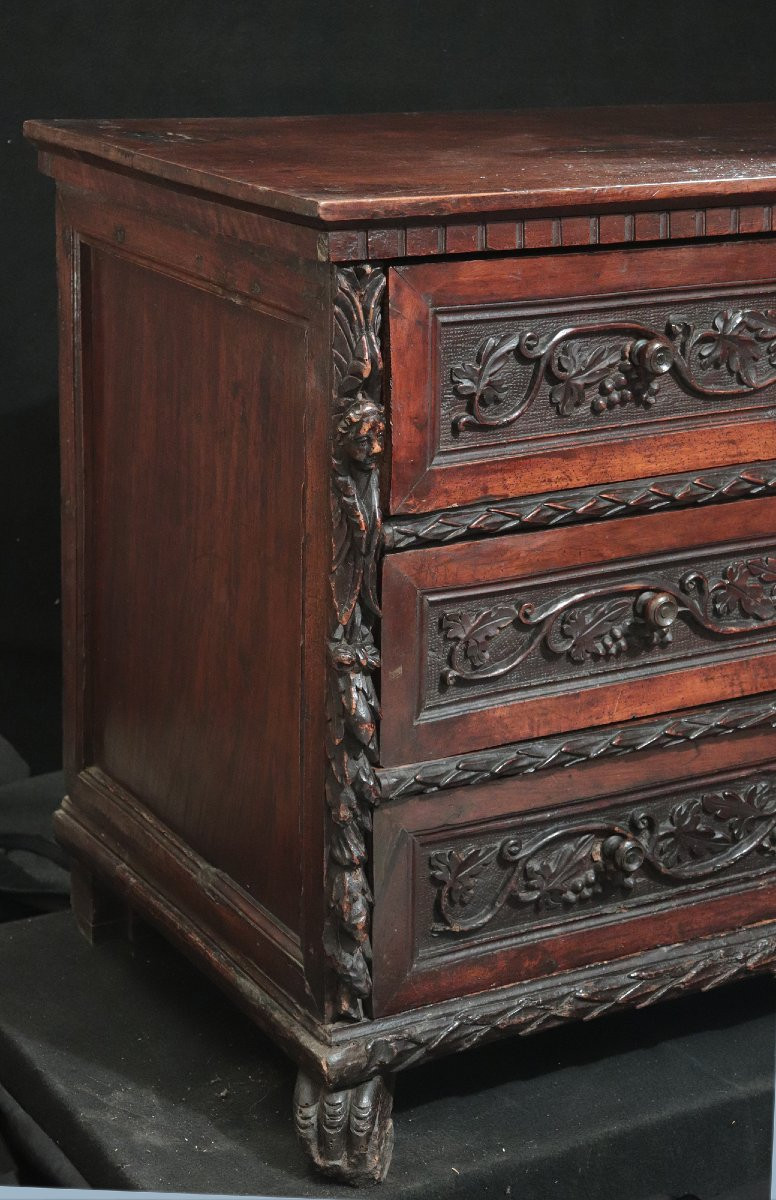 Chest Of Drawers, Italy, 17th Century-photo-1