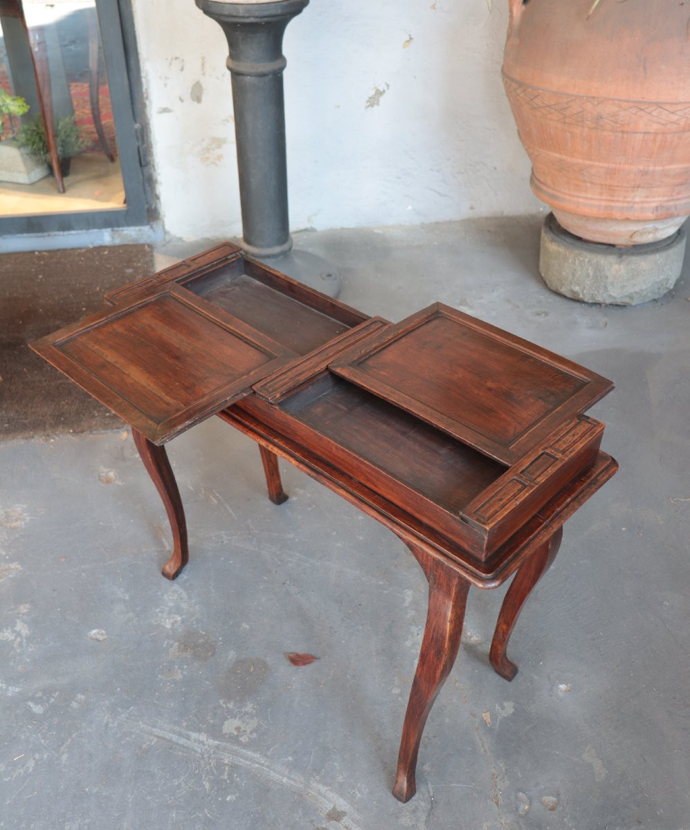 Petite table de travail, Toscane, 18e siècle-photo-4