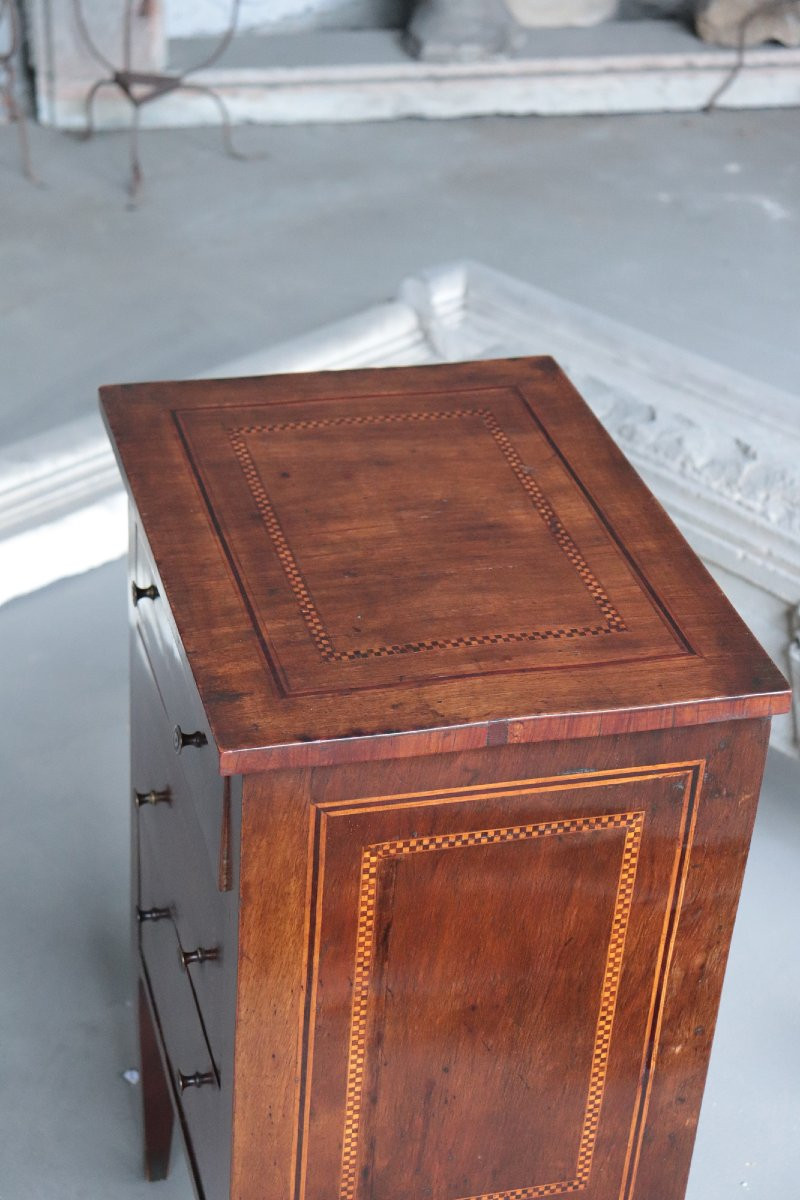 Table de chevet Louis XVI, Toscane-photo-1