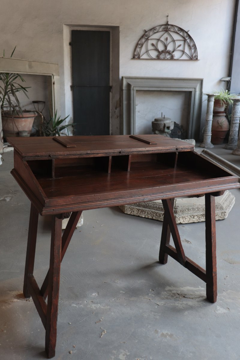 Table - Writing Desk, Tuscany, 17th Century-photo-1