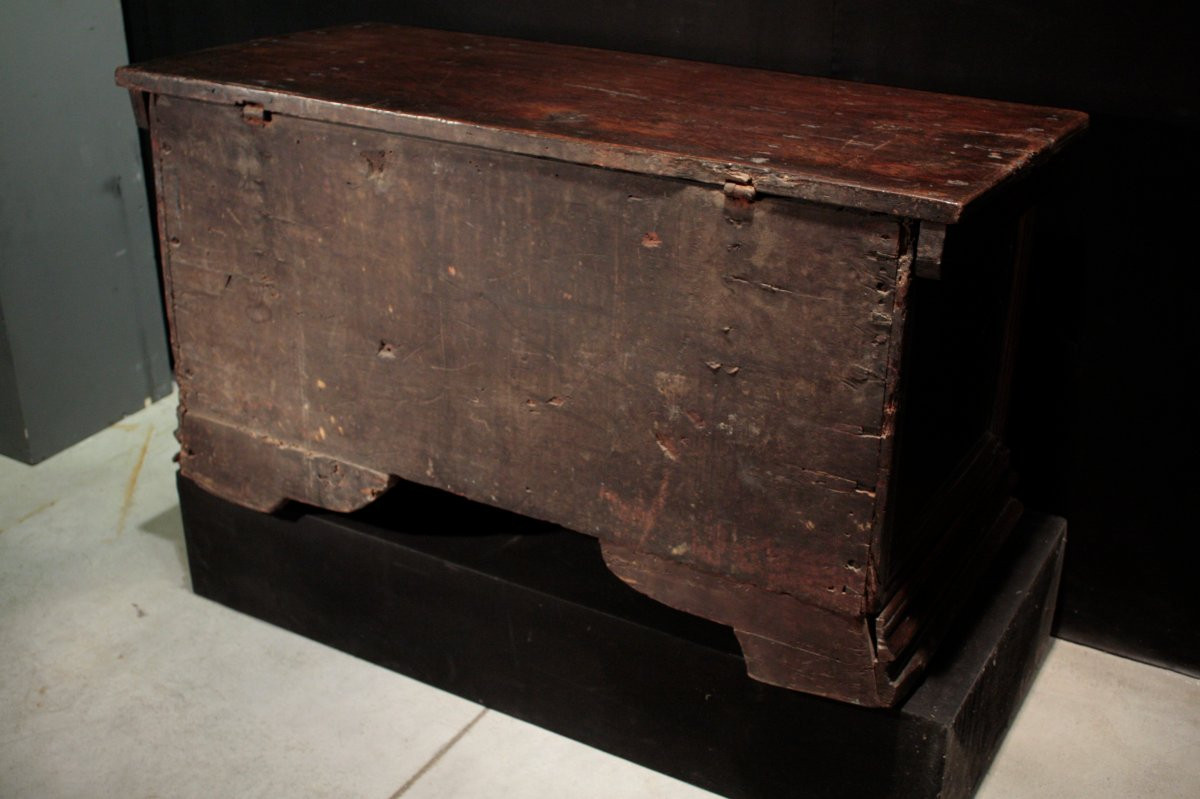 Gothic Chest, France, 15th Century-photo-3