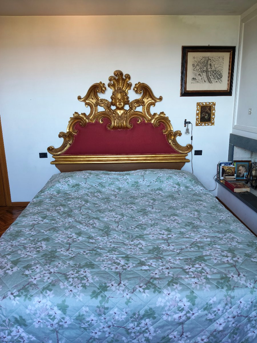 Tête de lit dorée, Toscane, 18e siècle-photo-1