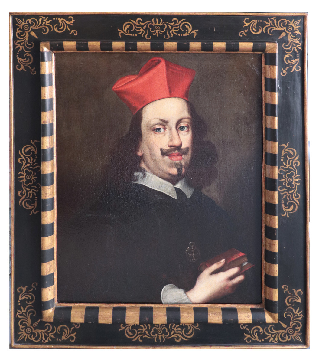 Portrait du cardinal Léopold de Médicis, Toscane, 17e siècle