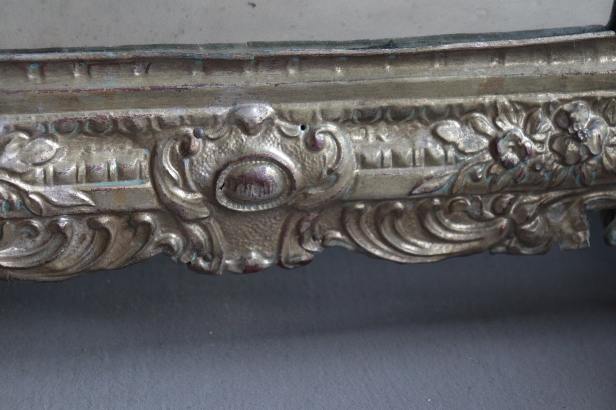 3 miroirs argentés, Toscane, XVIIIe siècle-photo-2