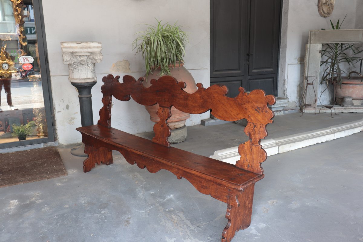 Banc de palais, Toscane, 17e siècle-photo-1