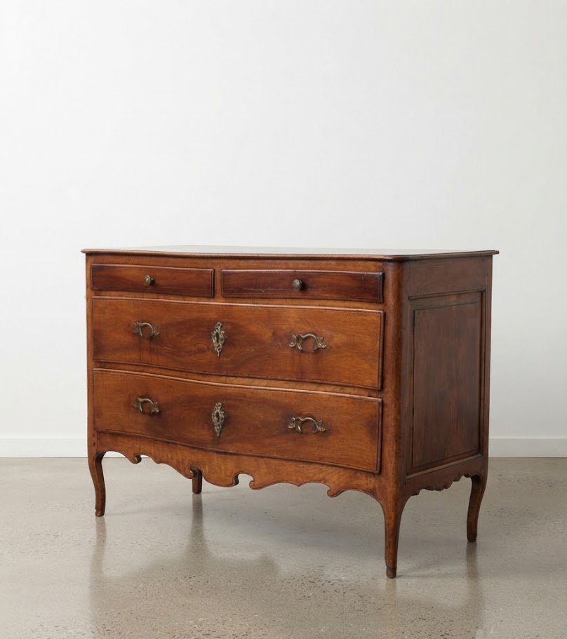 Louis XV Chest Of Drawers, Tuscany, 18th Century