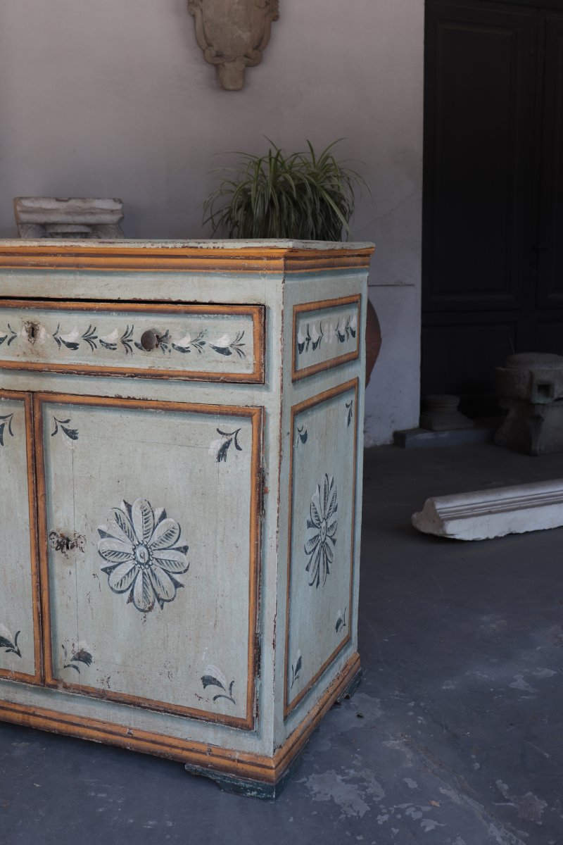 Lacquered Sideboard, Tuscany, 18th Century-photo-3