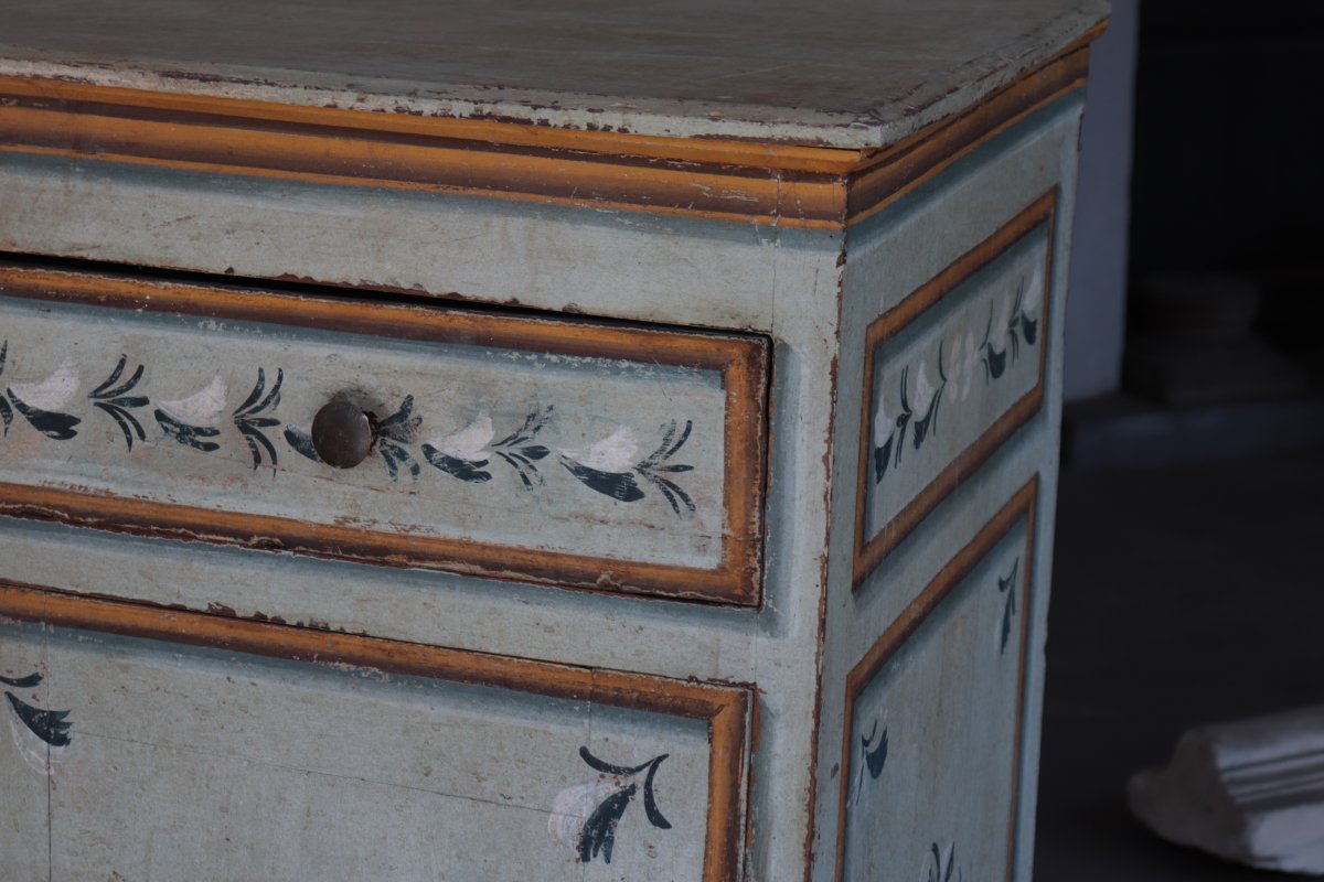 Lacquered Sideboard, Tuscany, 18th Century-photo-4