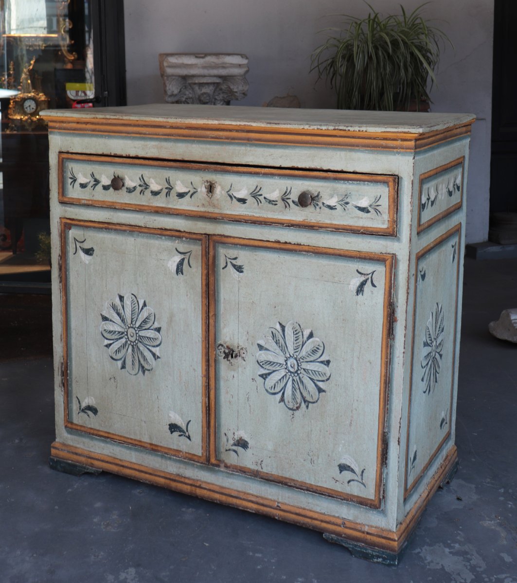 Lacquered Sideboard, Tuscany, 18th Century-photo-2
