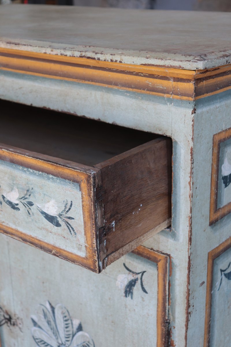 Lacquered Sideboard, Tuscany, 18th Century-photo-4