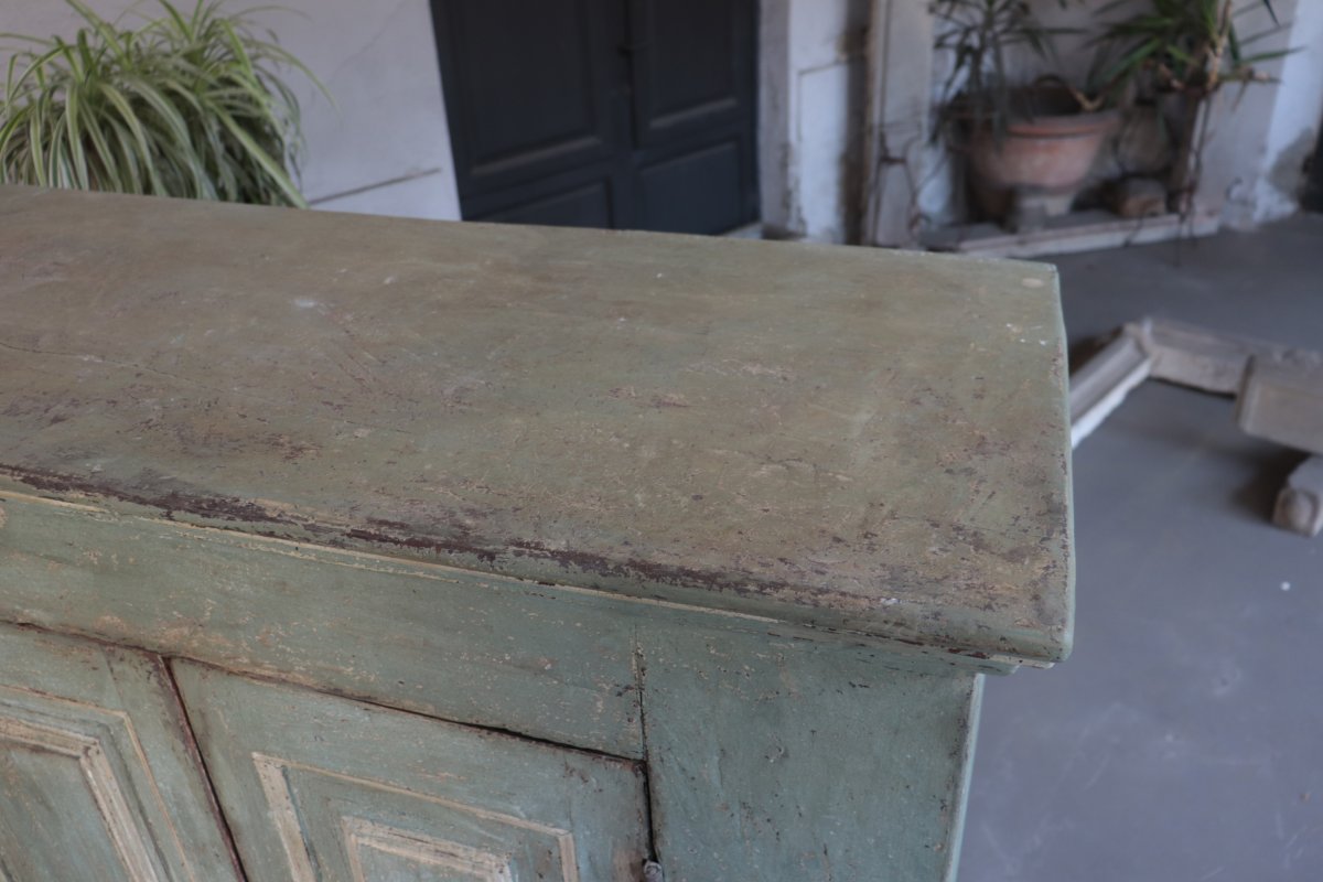 Buffet en bois laqué, Toscane, 18e siècle h147cm-photo-4