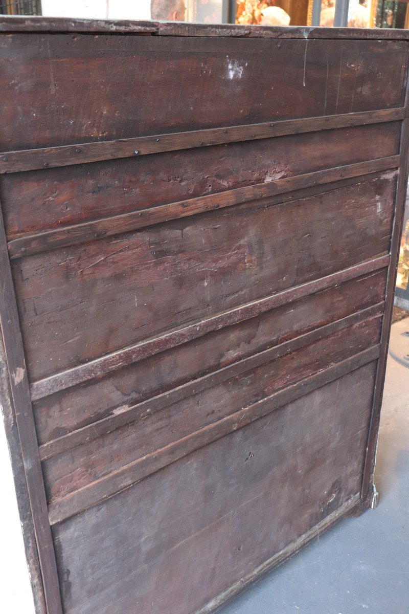Buffet en bois laqué, Toscane, 18e siècle h147cm-photo-5