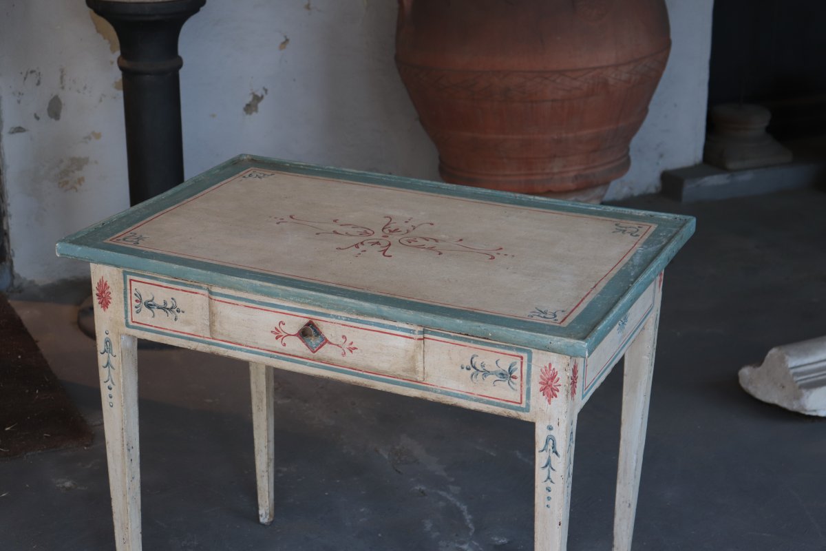 Table laquée  Toscane, fin du XVIIIe siècle-photo-4