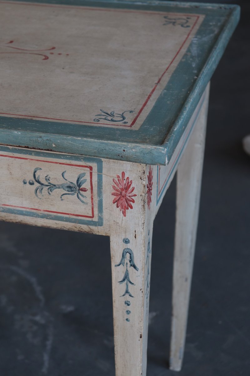 Table laquée  Toscane, fin du XVIIIe siècle-photo-1