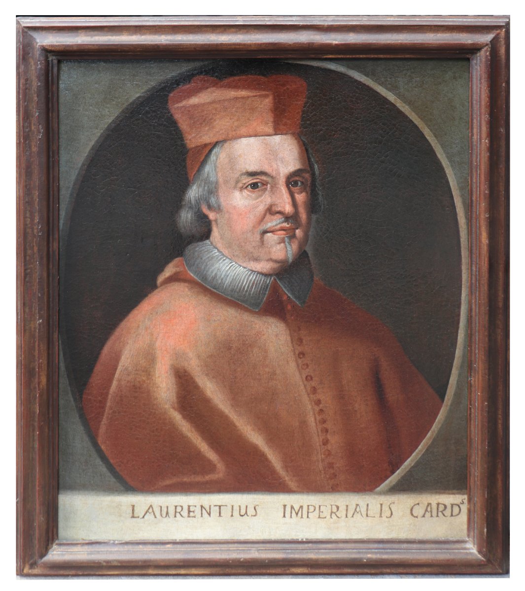 Peinture : Portrait d'un cardinal, XVIIIe siècle