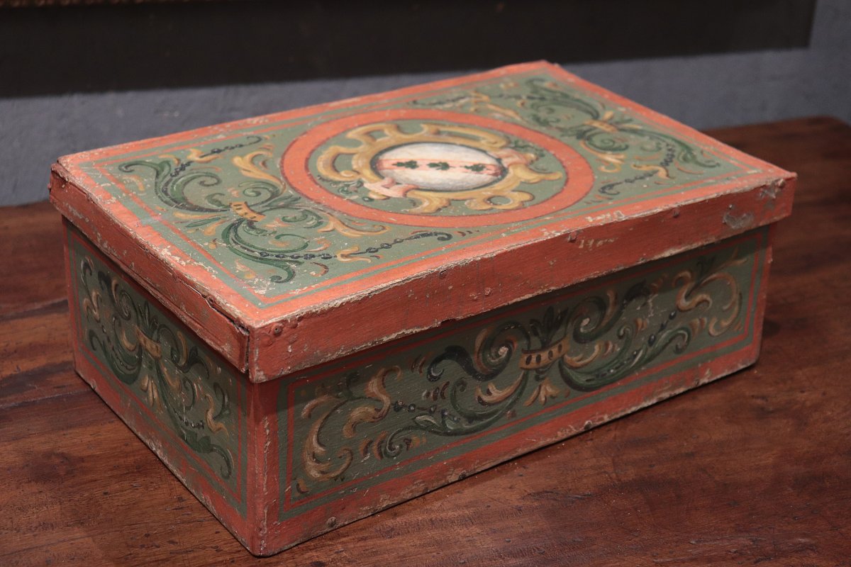Lacquered Chest, 18th-century Tuscany
