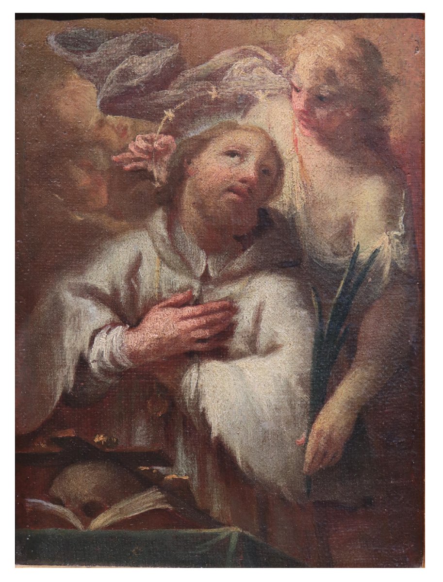 Venetian Painter: Saint Matthew The Evangelist, Late 17th Century-photo-2