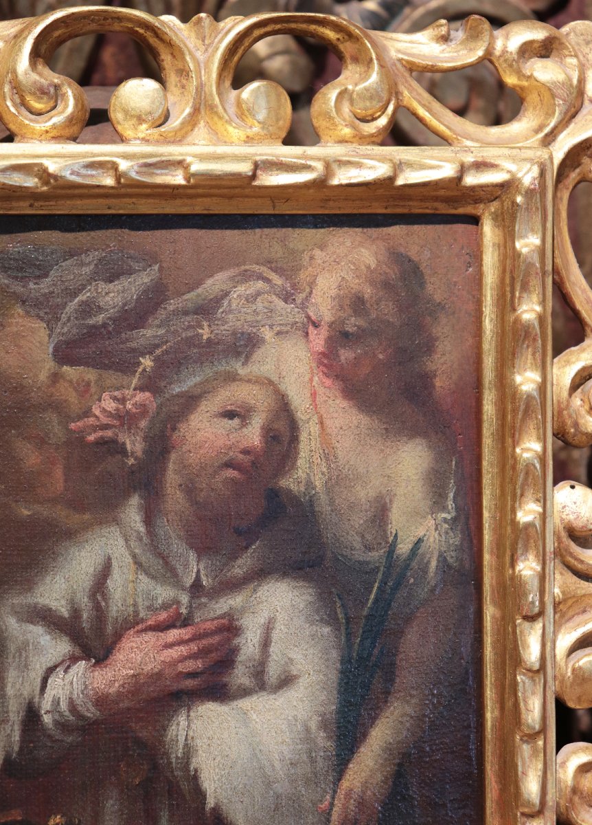 Venetian Painter: Saint Matthew The Evangelist, Late 17th Century-photo-3