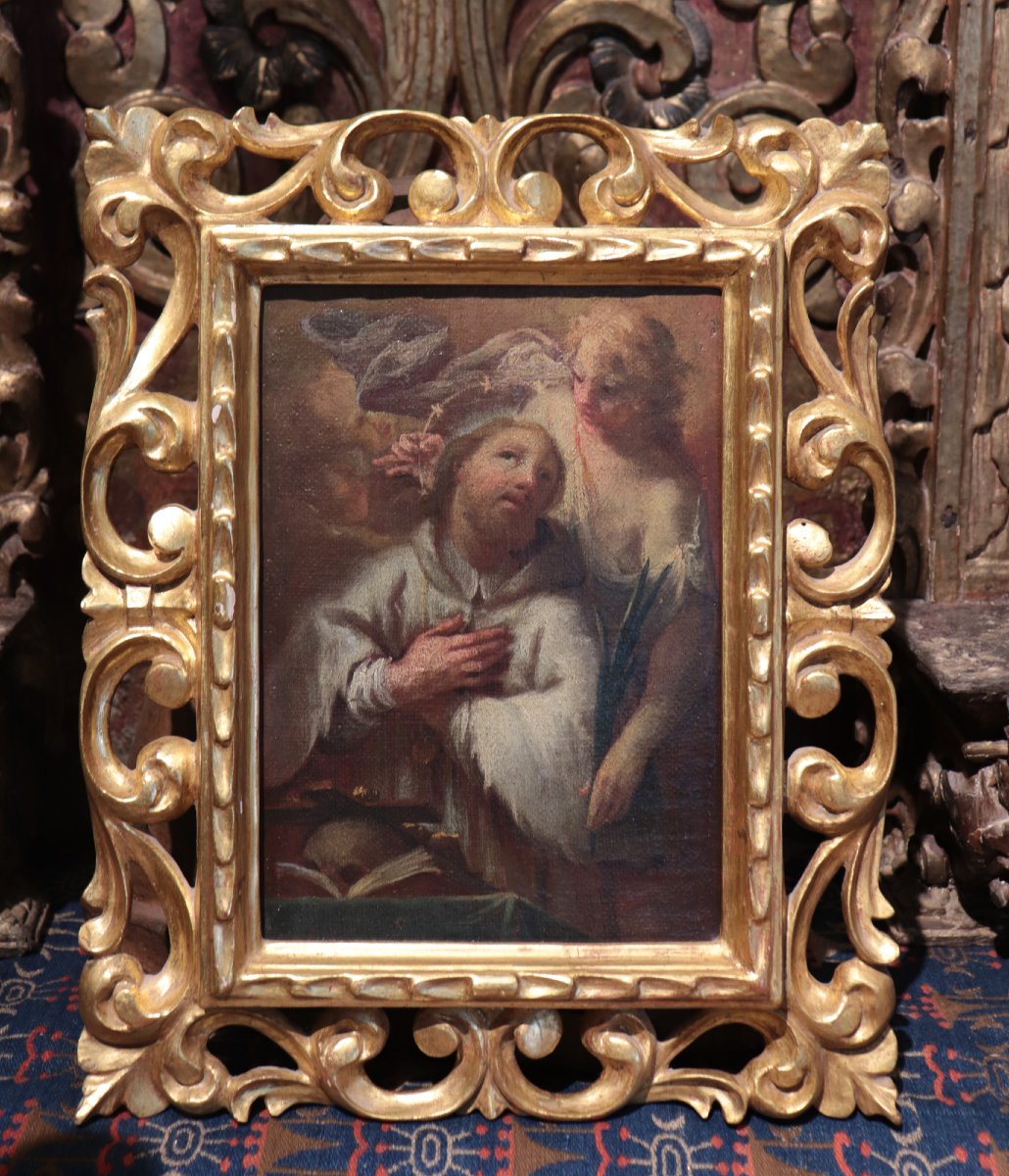 Venetian Painter: Saint Matthew The Evangelist, Late 17th Century