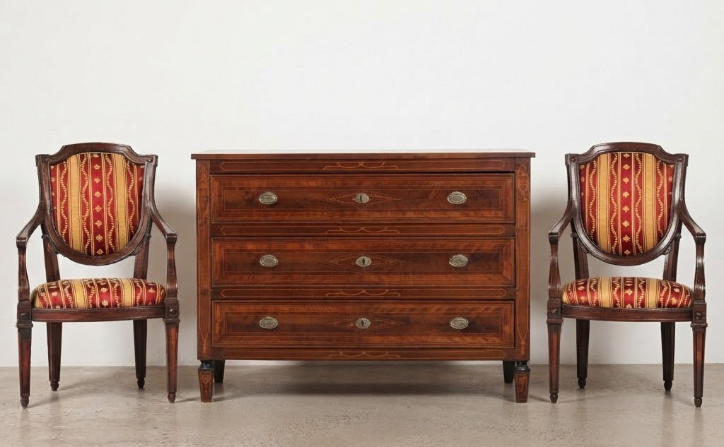 Chest Of Drawers, Tuscany, 18th Century-photo-3