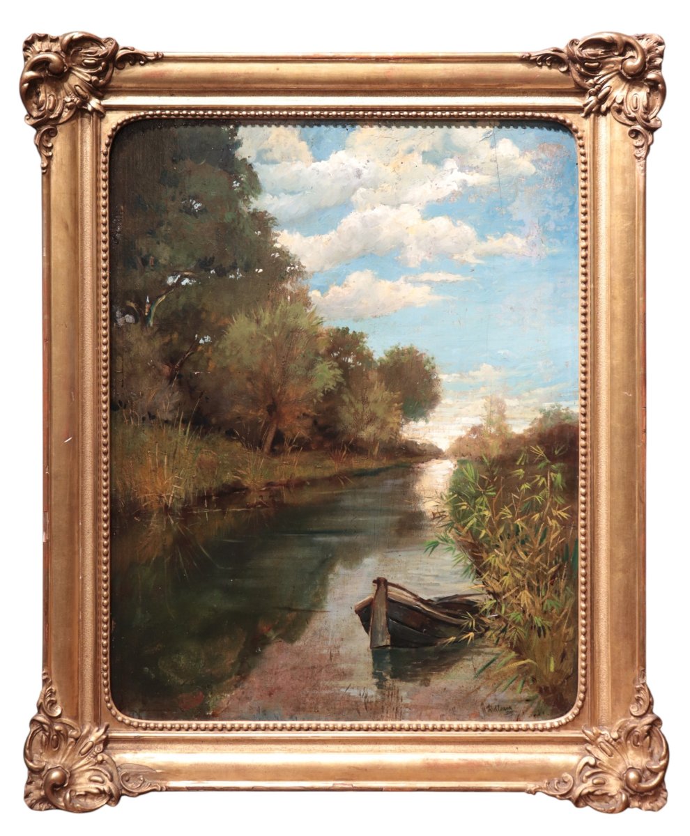 Lorenzo Delleani (Turin 1840 - 1908) - Paysage