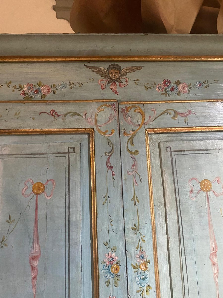 Lacquered Cabinet, Tuscany, 19th Century-photo-2
