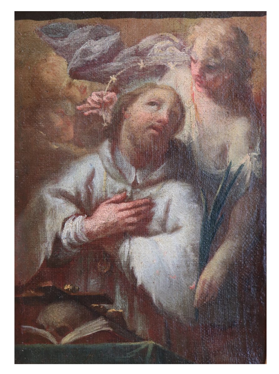 Saint Jean Népomucène, fin du XVIIe siècle-photo-3