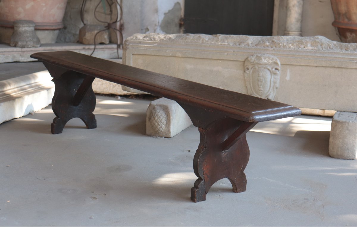 Footrest Bench, Tuscany, 18th Century