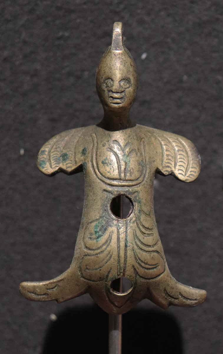 2 Small Bronze Sculptures, Germany, 17th Century-photo-2