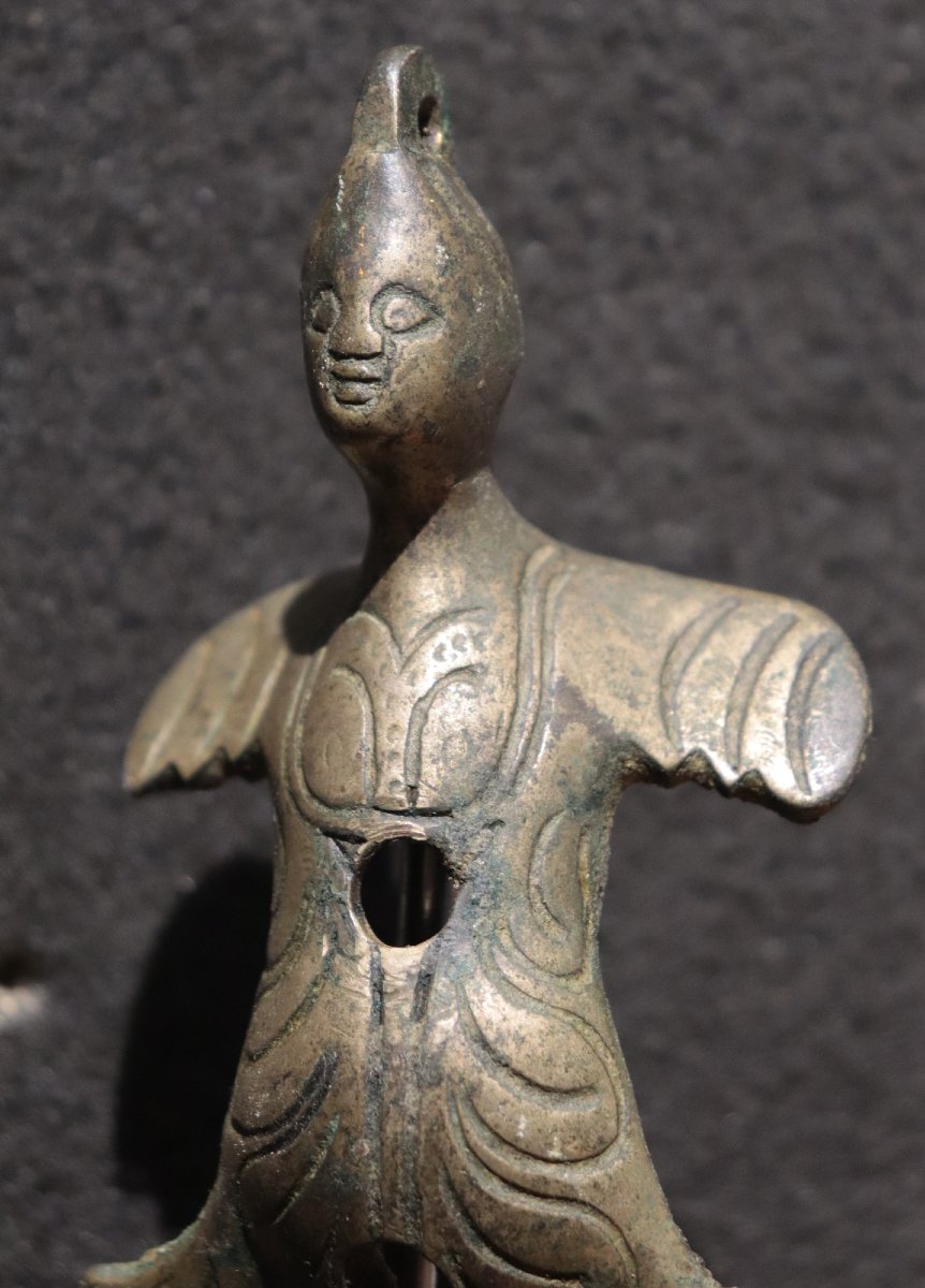 2 Small Bronze Sculptures, Germany, 17th Century-photo-1