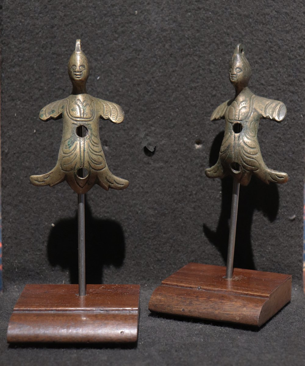 2 Small Bronze Sculptures, Germany, 17th Century