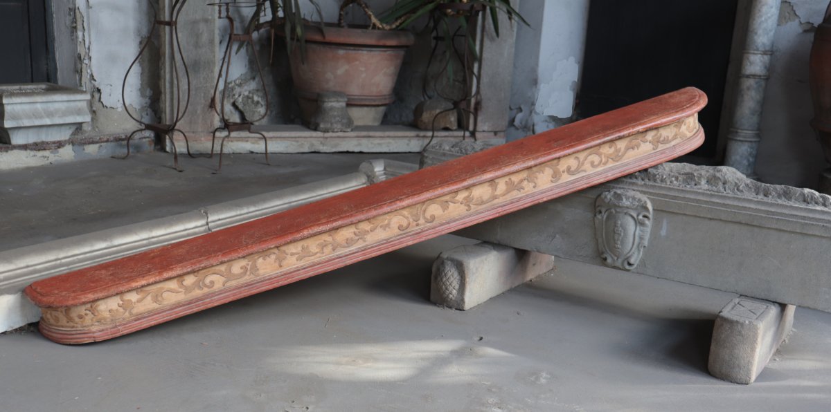 Lacquered Shelf, Tuscany, 18th Century