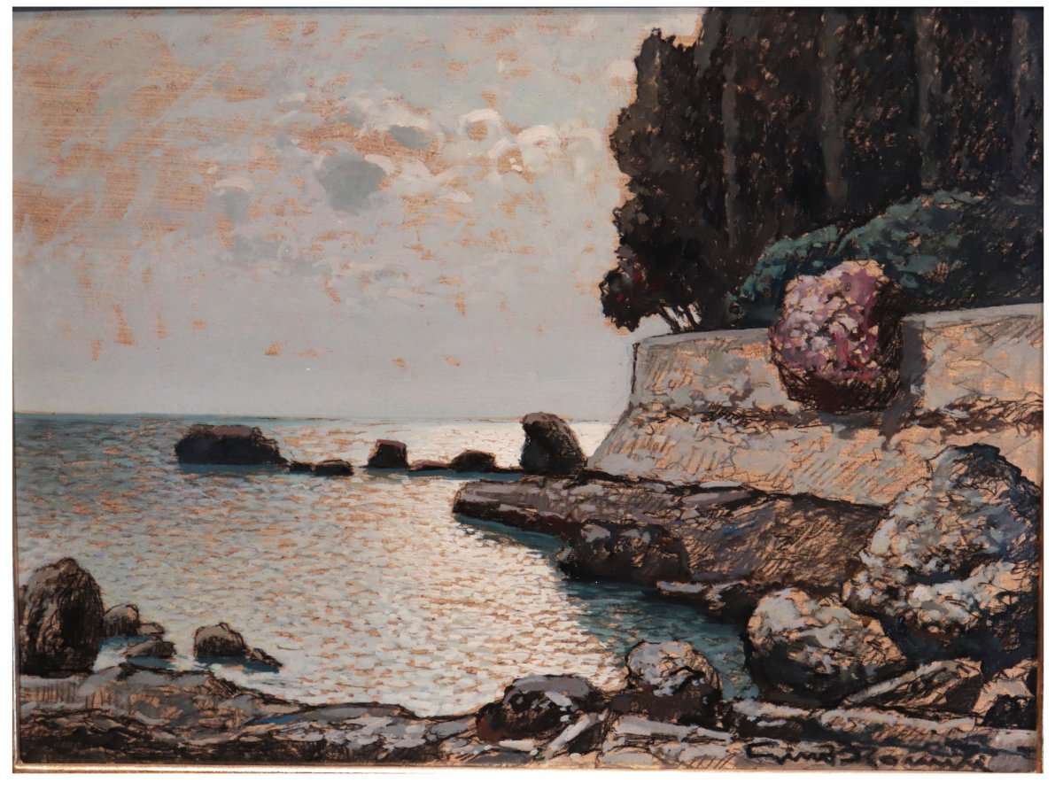 Gino Romiti (Livourne, 1881-1967) - Marine-photo-2
