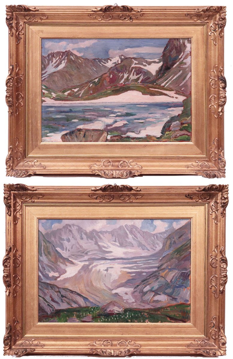 Mascarini Giuseppe (1877-1954) - Mountain Landscapes