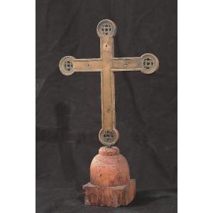 Croix Astylaire En Bronze, Italie, 15e Siècle