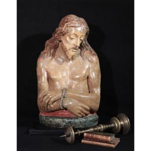 Sculpture: "ecce Homo", Florence , Fin Du 16e Siècle