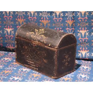 Coffret laqué, Toscane, 17e siècle