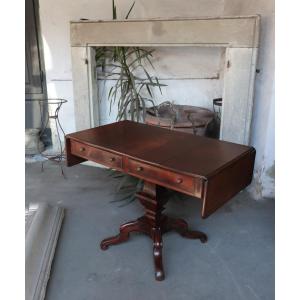 English Center Desk, 19th Century