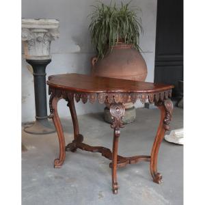 Console en noyer, vénitienne, 18e siècle