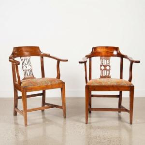 Paire de fauteuils, Toscane fin du 18e siècle