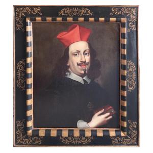 Portrait du cardinal Léopold de Médicis, Toscane, 17e siècle